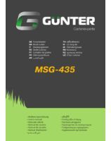 Brush cutter Gunter MSG-435