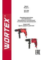 WORTEX INSTRUCTION MANUAL Impact drill DS 1308 DS 1611