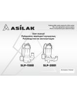 Submersible pump for dirty water ASILAK SLP-1500, 2001