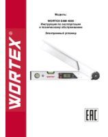 WORTEX INSTRUCTION MANUAL Digital angle finder WORTEX DAM 4500