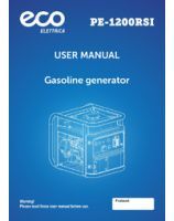 Gasoline inverter generator ECO PE-1200RSI