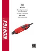 WORTEX INSTRUCTION MANUAL Electric mini grinder MG 3219 E