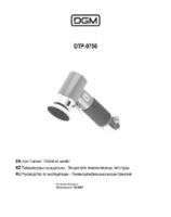 Orbital air sander DGM DTP-0750