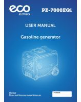 Gasoline generator ECO PE-7000EQi
