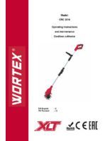 WORTEX Operating instructions and maintenance Cordless cultivator CRC 3018