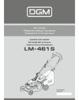 Gasoline lawn mower LM-461S Self-propelled