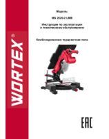 WORTEX INSTRUCTION MANUAL Miter Saw MS 2520-2 LMB