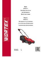 WORTEX INSTRUCTION MANUAL Electric lawn mower LM 3212-1