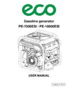 Gasoline inverter generator ECO PE-7000ESI & PE-10000ESI