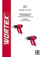 WORTEX INSTRUCTION MANUAL Heat gun HG 6020-1, HG 6120-1