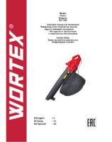 Operation and maintenance instructions Garden blower WORTEX  BV 1325