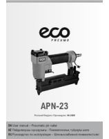 Pneumatic pin nailer ECO APN-23
