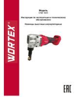WORTEX INSTRUCTION MANUAL Nibbler CNB 1825