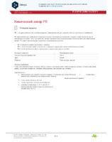 Chemical anchor STARFIX PE