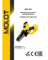 MOLOT INSTRUCTION MANUAL Mini-saw MMS 1805