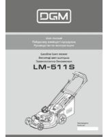 Gasoline lawn mower LM-511S Self-propelled