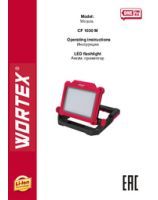 WORTEX INSTRUCTION MANUAL LED flashlight CF 1030 M