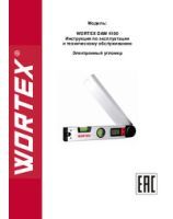 WORTEX INSTRUCTION MANUAL Digital angle finder WORTEX DAM 4100