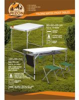 Folding water-proof tables