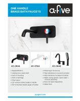 Bath faucets a-five