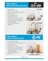 Kitchen faucets a-five