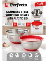 Stainless steel whipping bowls, CHEF series