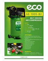 ECO AE-1005-B2 Belt Driven Air Compressor