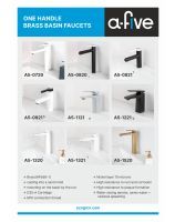 Basin faucets a-five