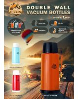 Double wall vacuum bottles