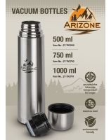 Vacuum bottles, stainless steel, ARIZONE