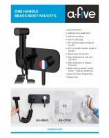 Bidet faucets a-five