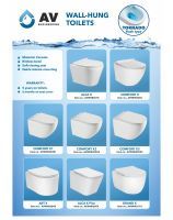 Wall hung toilets AV Engineering