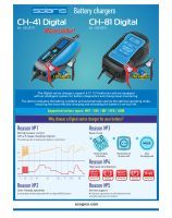 Battery chargers CH-41, CH-81