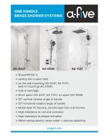 Shower systems a-five