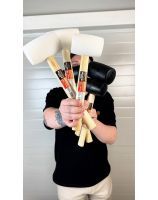 Rubber mallets with wooden handle STARTUL MASTER